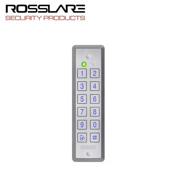 Rosslare - AYCE60N - Ultra Slim Piezo Mullion GoProx & Pin Reader - Convertible