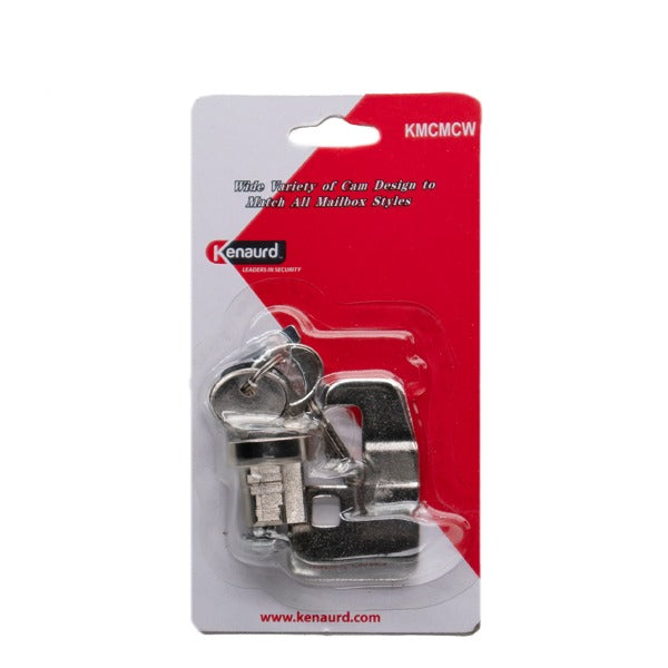 USPS Mailbox Lock - Clockwise - HL1 Keyway - Keyed Different - US14 Bright Nickel