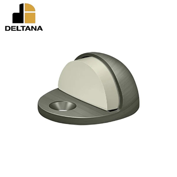 Deltana - Dome Stop Low Profile - Solid Brass - Optional Finish