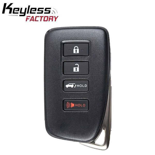 2020-2022 Lexus NX300h NX200T LX570 RX350 RX450 / 4-Button Smart Key / PN: 89904-48V80 / HYQ14FLB (AFTERMARKET)