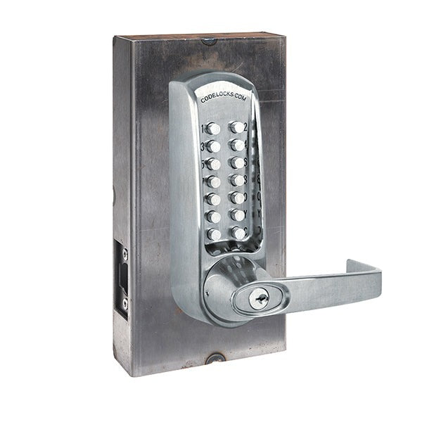 CodeLocks - CL610 Gate Box Kit - Mechanical Lock - Heavy Duty - Tubular Latchbolt Gate Box Kit - Optional Finish - Grade 2