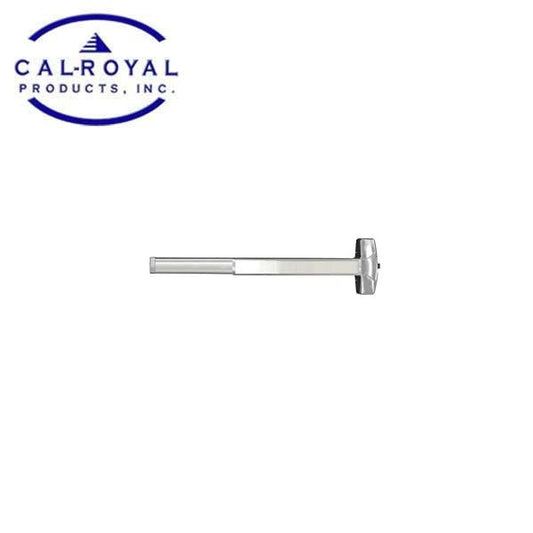 Cal-Royal - A7760V3684 - Rim Exit Device - Stainless Steel - Fire Rated - Fire Rated - Grade 1