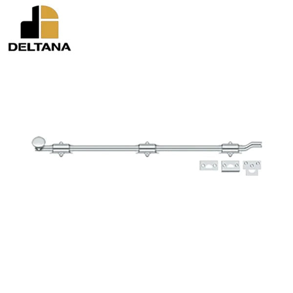 Deltana - 26" Surface Bolt w/ Offet - Heavy Duty - Optional Finish