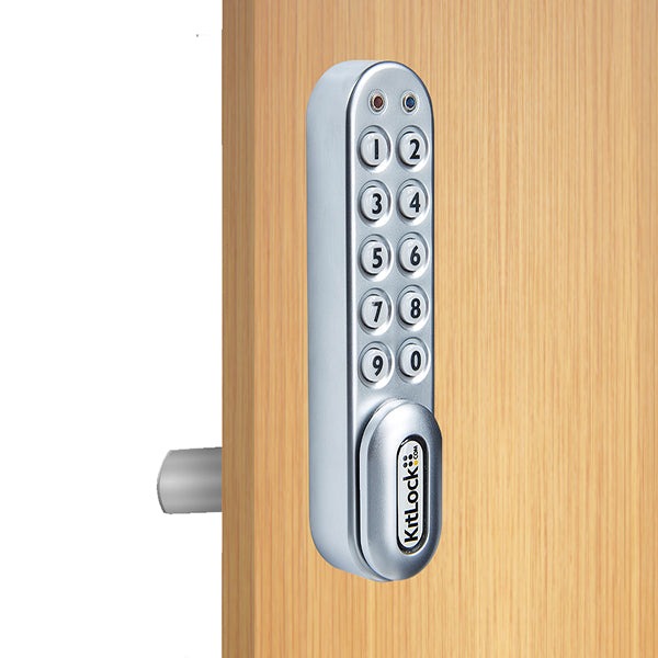 CodeLocks - KL1007 - Classic Electronic Kit Lock - Up to 1" Door Thickness - Locker Lock - No Pre-Assembly - Optional Handing - Optional Finish