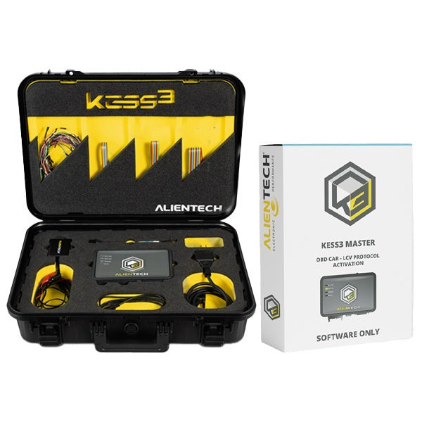 Alientech - KESS3 - ECU and TCU Programmer And OBD Car Passenger Truck Light Commercial Vehicle Master Activation Software