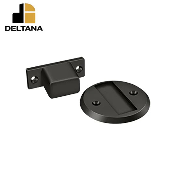 Deltana - Magnetic Door Holder Flush 2-1/2" Diameter - Optional Finish