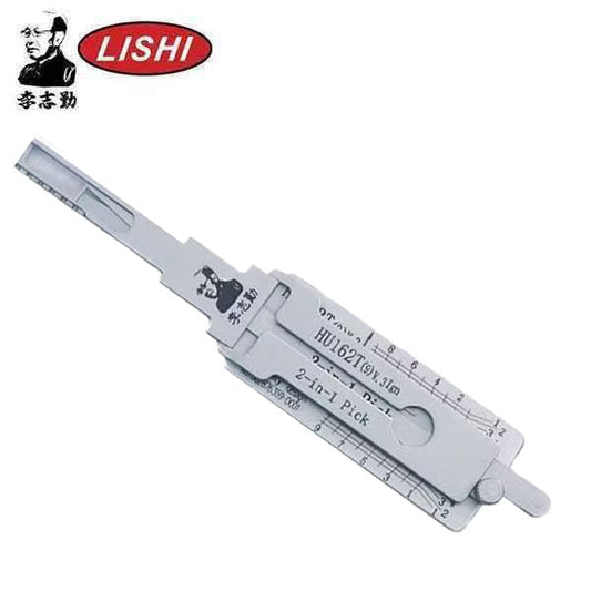 ORIGINAL LISHI - HU162 - 9 Cut With Side Cuts - Audi / Volkswagen - 2-In-1 Pick - V2 Golf MK8 - Ignition Only