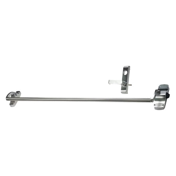 Von Duprin - 88L - Grade 1 - Rim Exit Bar - Wide Stile Crossbar - 48" - Classroom Function - Less Trim - Hex Key Dogging - Field Reversible - Left Hand Reverse - Bright Chrome 626/US26 Finish