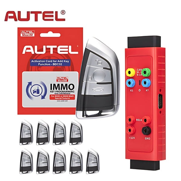 Autel - IKEYBRAZ3GB - Software Card - G-BOX3 - 3-Button BMW-Style IKEY Bundle for BMW G-Chassis Vehicles