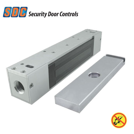 SDC - EP17624 - Explosion-Proof Electromagnetic Lock - Single - Side Conduit - 600lbs
