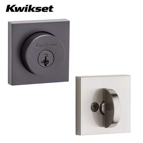Kwikset - 158MIL - Milan Deadbolt - Single Cylinder - Optional Rose - Optional Finish - SmartKey Technology - Grade 2
