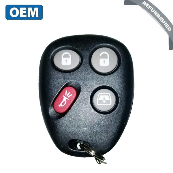 2004-2006 GMC Envoy / 4-Button Keyless Entry Remote / Rear Glass / PN: 15772900 / MYT3X6898B (OEM REFURB)