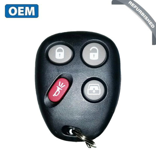 2004-2006 GMC Envoy / 4-Button Keyless Entry Remote / Rear Glass / PN: 15772900 / MYT3X6898B (OEM REFURB)