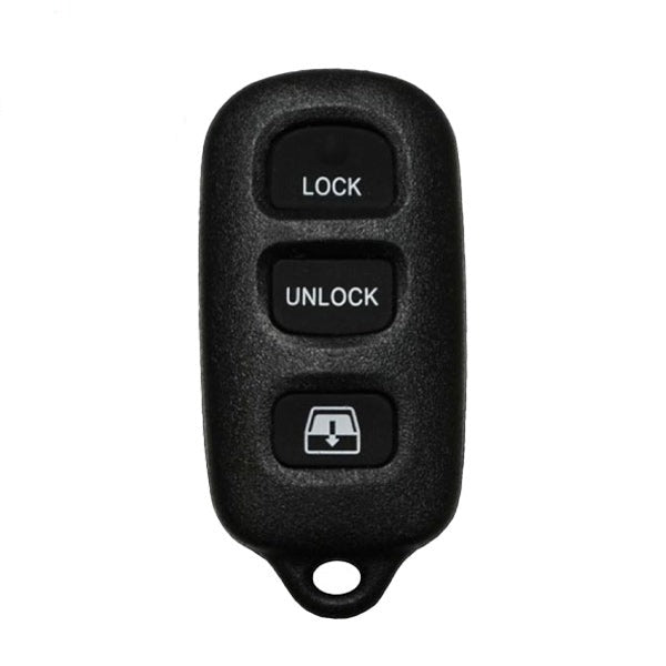 10 x 2001-2004 Toyota Sequoia / 4-Button Keyless Entry Remote / w/Rear Glass / PN: 89742-0C010 / HYQ12BAN (OEM Recase)