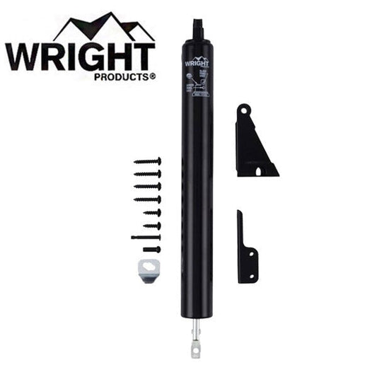 Wright - V1020 - Standard Duty - Pneumatic Screen and Door Closer - Out Swinging - Storm / Screen Doors - 90° Opening - Optional Finish