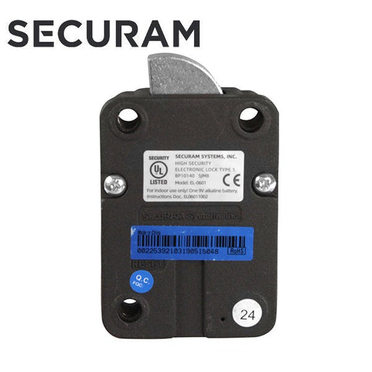 SECURAM - Electronic Safe Lock Body ONLY - SwingBolt - Optional Configuration