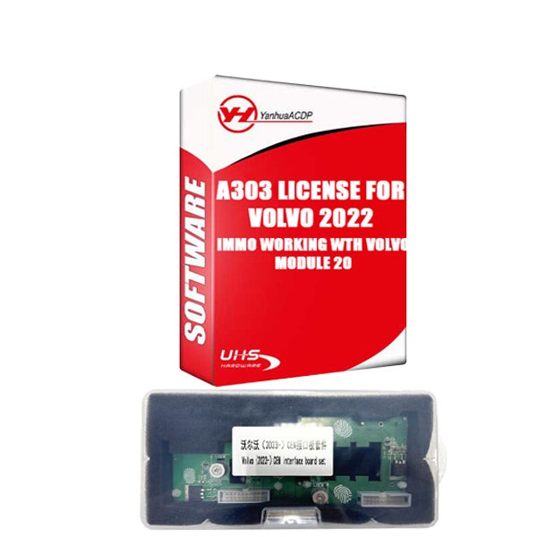 Yanhua - Volvo 2022 - IMMO license A303 & 2023 CEM Interface Board Set