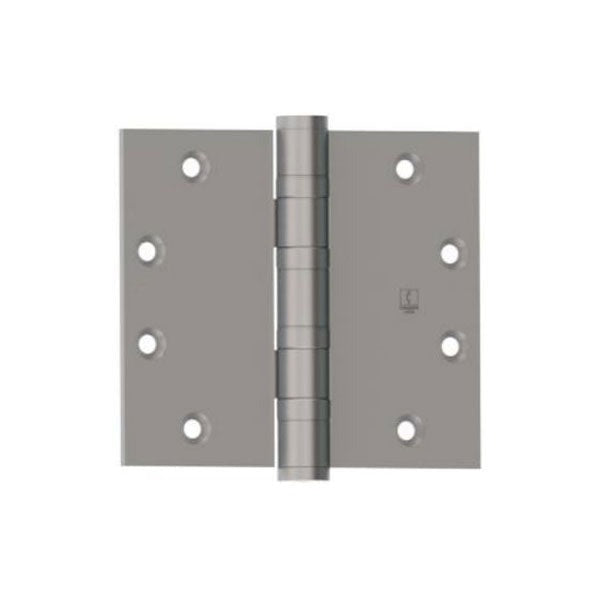 Hager - 1168 - Full Mortise Door Hinge - Heavy Weight - Ball Bearing - Non Removable Pin - 4.5" x 4.5" - Aluminum