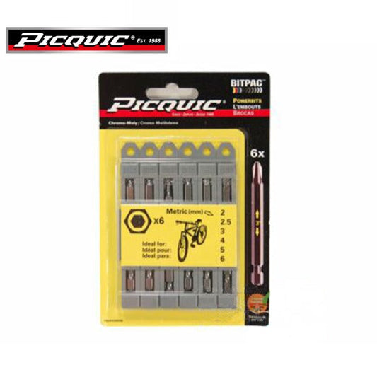 PICQUIC - Bitpac 95001 - Allen Set - 7/64, 1/8, 9/64, 5/32, 3/16, 7/32