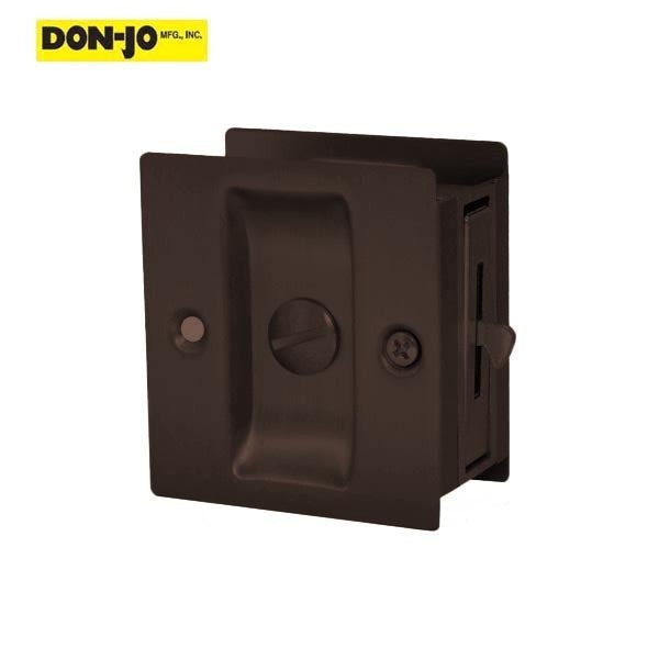 Don-Jo - PDL 101 - Pocket Door Lock - 2-1/2" Width - Optional Finish
