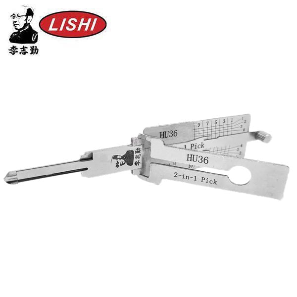 ORIGINAL LISHI - HU36 Mercedes / 2-In-1 / Pick & Decoder / Ignition / Door / Trunk
