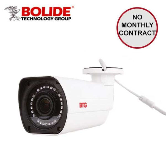 Bolide - N1536 - IP / 5MP / Bullet Camera / Vari-Focal / 2.8-12mm Lens / IP66 / 35m IR / DC12V PoE / White Finish