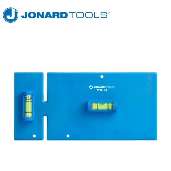 Jonard Tools - Wall Box Template & Level for Non-Metallic Boxes - 3-Gang and 4-Gang