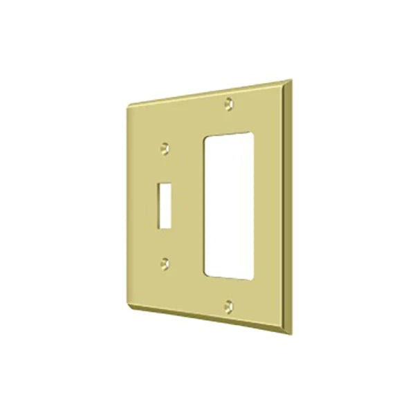 Deltana - Switch Plate - Single Switch/Single Rocker - Optional Finish