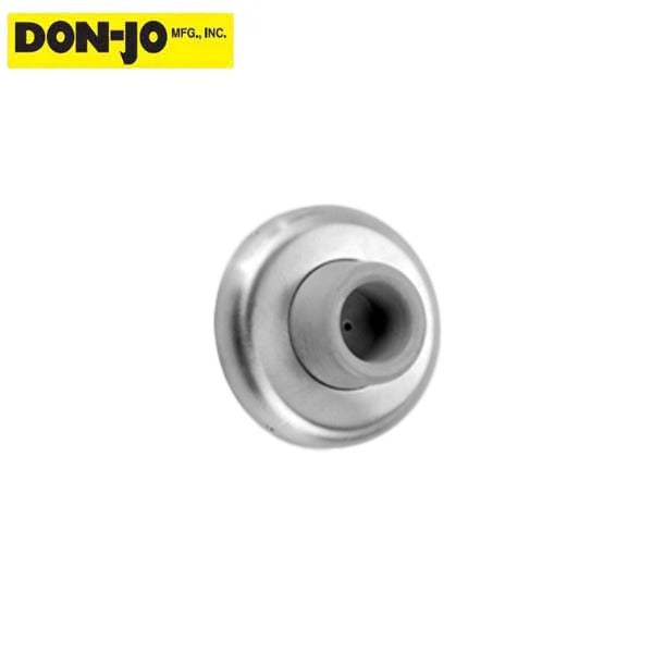 Don-Jo - 1407 - Concave Wall Bumper - Satin Stainless Steel