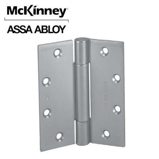 McKinney - TA314 - Full Mortise Hinge - 3 Knuckle - 4.5 "x 4.5" - Standard Weight - ElectroLynx Connector - Stainless Steel