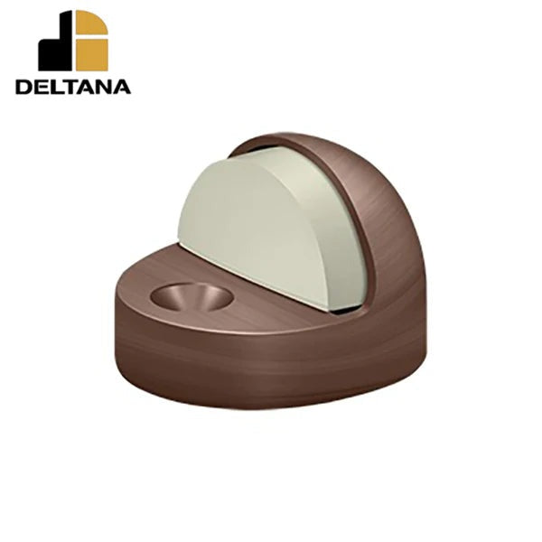 Deltana - Dome Stop - High Profile - Solid Brass