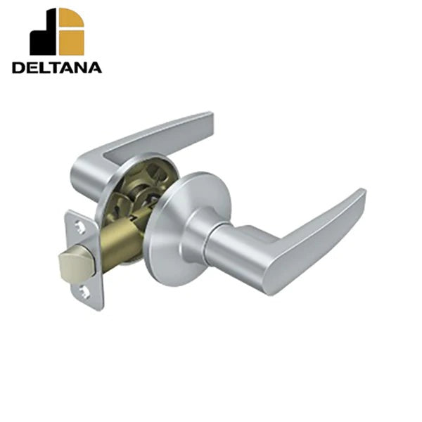 Deltana - Morant Lever Passage - 2-3/8" Backset - 1-3/8" - 2" Door Thickness - Universal Handing - Optional Finish