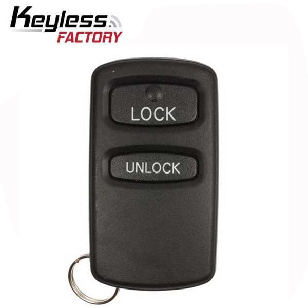 2000-2003 Mitsubishi Montero / 2-Button Keyless Entry Remote / PN: MR587978 / E4EG8D-522M-A (AFTERMARKET) KLF