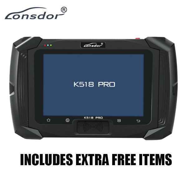Lonsdor K518 PRO USA Key Programmer - Full Configuration - New USA Version - With Additional Free Items Included