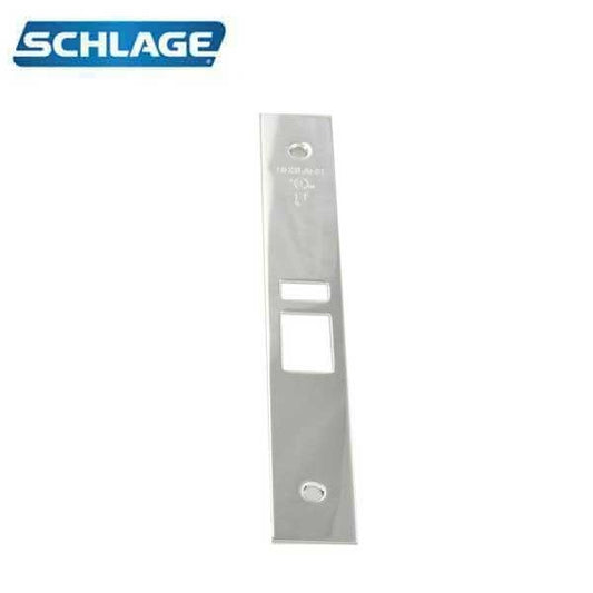Schlage - 09-663 - Armor Front for L Series Latches - 625 - Bright Polished Chrome