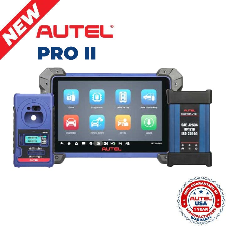 Autel - IM608 PRO II + G-BOX3+ IMKPA Expanded Key Programming Accessories - Automotive Programming Bundle