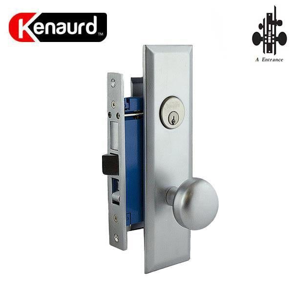 Heavy Duty Mortise Lockset - 2-3/4" Backset (Larger) - 26D- Satin Chrome - RH