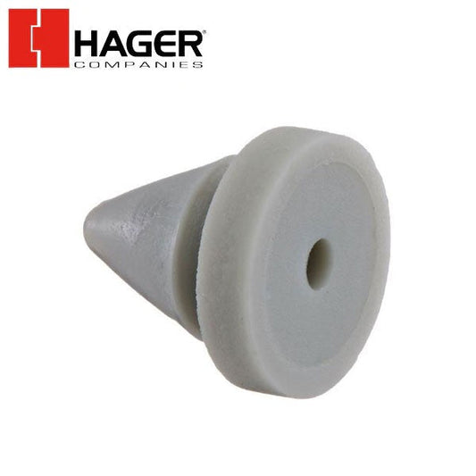 Hager - 307D - Metal Door Silencer - 1/2" - Gray - (Pack Of 100)