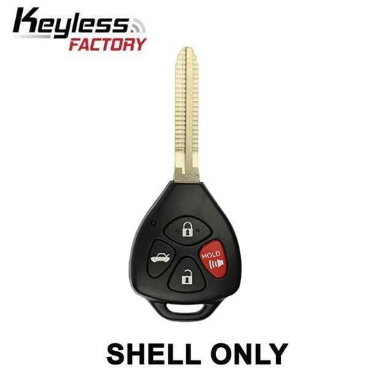 2005-2019 Toyota Scion / 4-Button Remote Head Key SHELL / TR47 / HYQ12BBY, GQ4-29T, MOZB41TG (AFTERMARKET)
