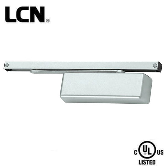 LCN - 4111T - Hydraulic Door Closer - Right Handed - Standard Arm - Size 1 - Plastic Cover - Aluminum - Fire Rated - Grade 1