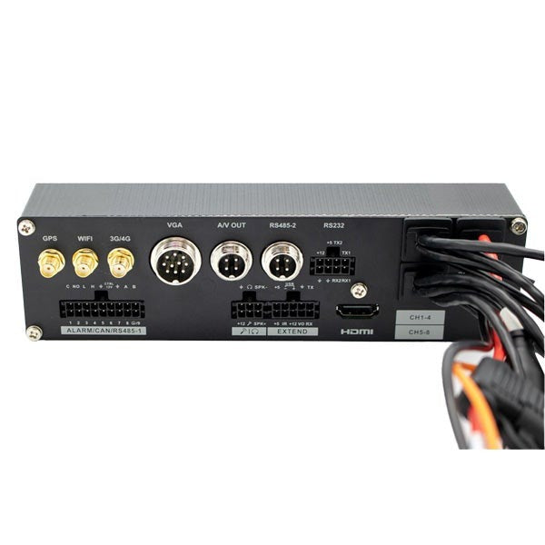 Dahua / 4 Channel / 4MP / Mobile NVR / H.265 / 1 SATA / No HDD / M12 A-Coding / DH-MN4104-VM