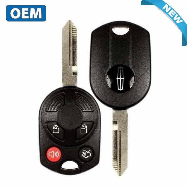 2007-2010 Lincoln / 4-Button Remote Head Key / PN: M9L7T-15K601-AC / OUCD6000022 / H75 / Chip 40 Bit (OEM)