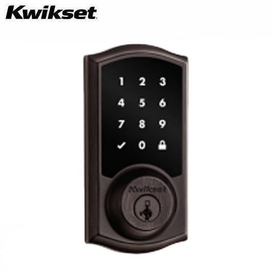 Kwikset - 99180-002 - 918 Smart Lock - HomeConnect - Traditional Electronic Deadbolt With Z-Wave 700 Technology - Venetian Bronze