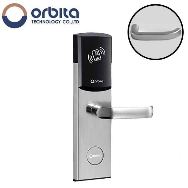 Orbita - E3092 - Mortise Hotel Lock - RFID - Optional Lever Style - 6 VDC - Optional Finish - Fire Rated - Grade 2 -Hotel Door Locks