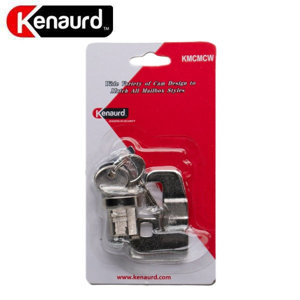 USPS Mailbox Lock - Clockwise - HL1 Keyway - Keyed Different - US14 Bright Nickel