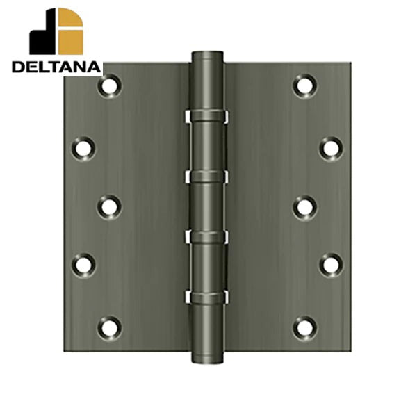Deltana - 6" x 6" Square Hinges - Ball Bearing - 0.205 Thickness - Optional Finish