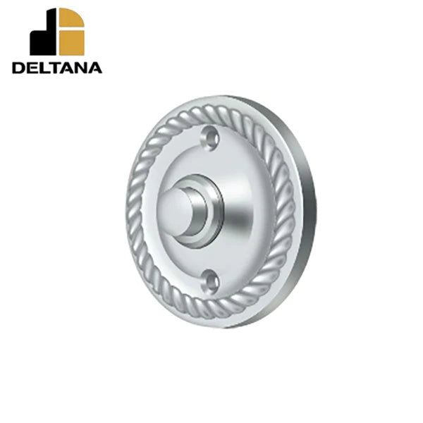 Deltana - Bell Button - Round w/ Rope - Optional Finish