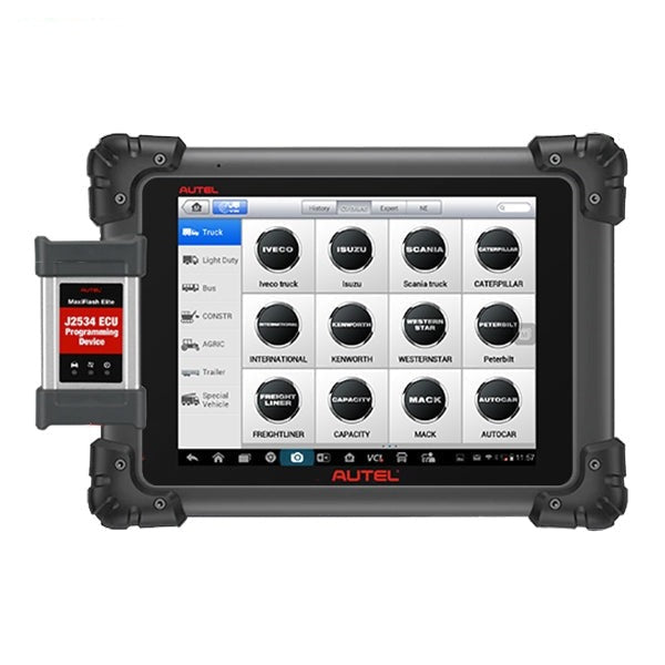 Autel - MaxiSys - MS908CV - OBD2 Heavy Duty Diagnostic Scanner - J2534 ECU Programming Device