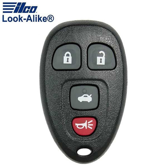 2005-2012 GM / 4-Button Keyless Entry Remote / PN: 15252034 / KOBGT04A (AFTERMARKET)