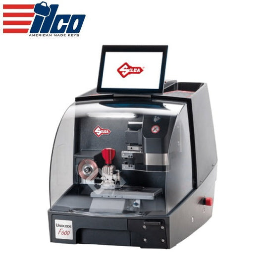 Ilco - D8A3545ZB - Silca Unocode F600 - Automotive Key Cutter - Cutting And Engraving Flat Keys